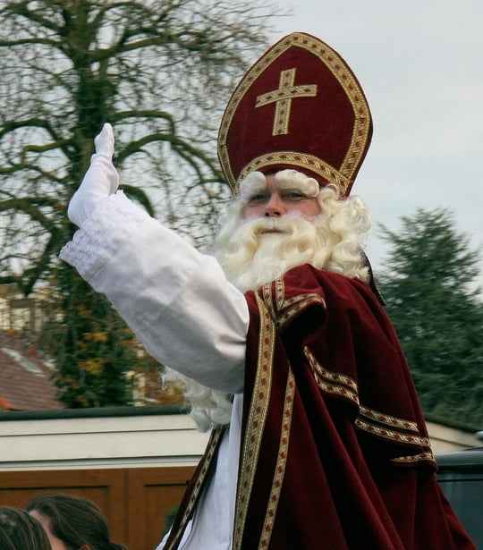 Sinterklaas Zwaait