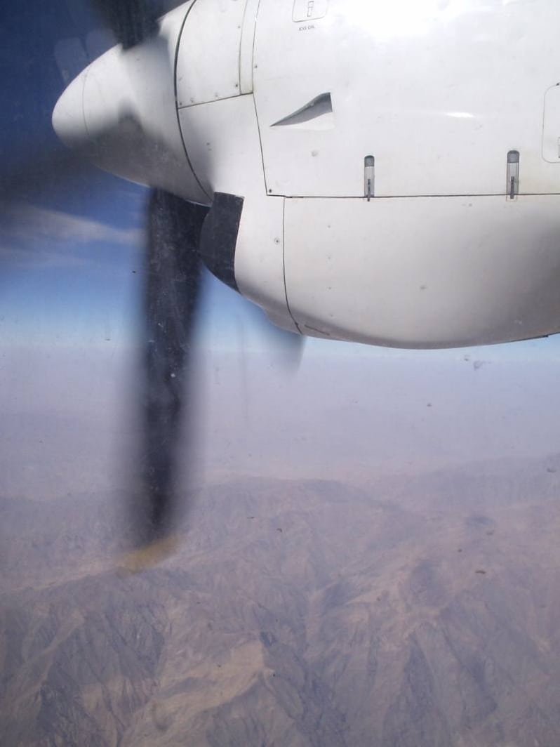 RH Engine above Kabul