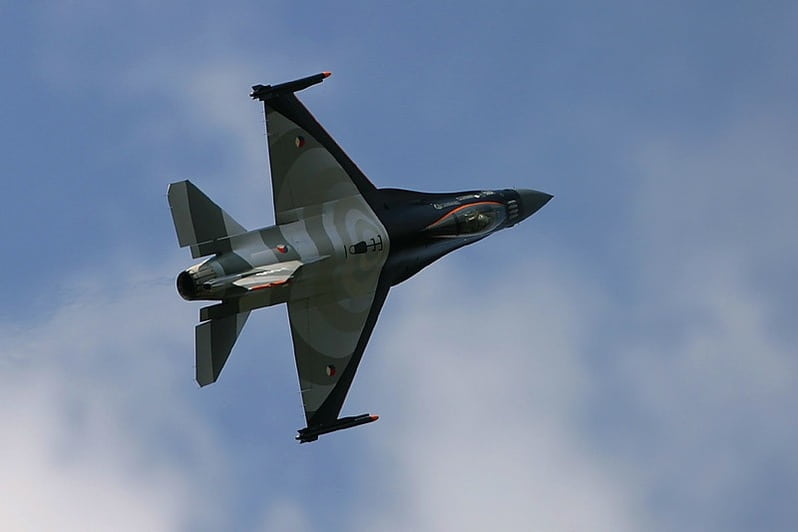 F16 Demo flight