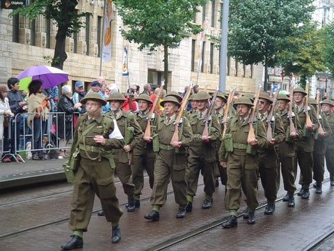 Veteranendag Den Haag dads army