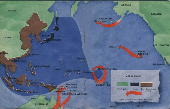 Wervelwind nummer 19 uit de tweede wereldoorlog wo2 ww2 Indonesie Montgomery