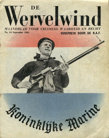 De Wervelwind nummer 14 uit de tweede wereldoorlog afgeworpen September 1943